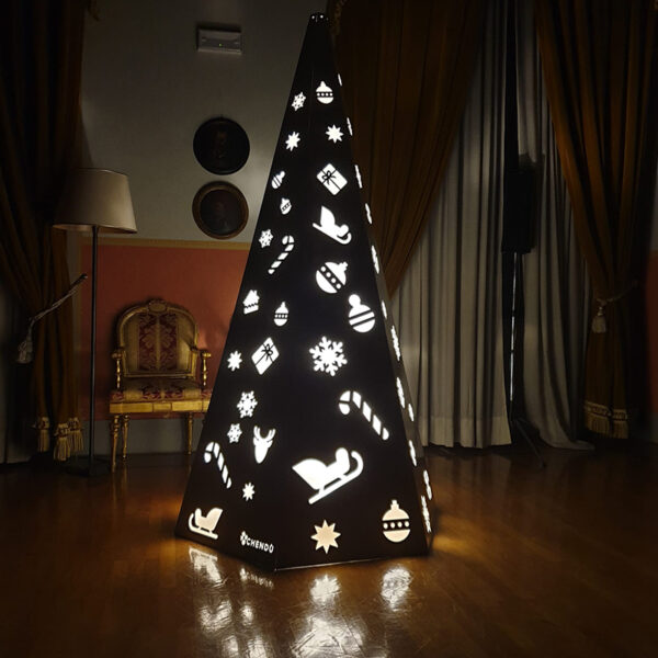 MOMI XMAS LUX, alto 250 cm